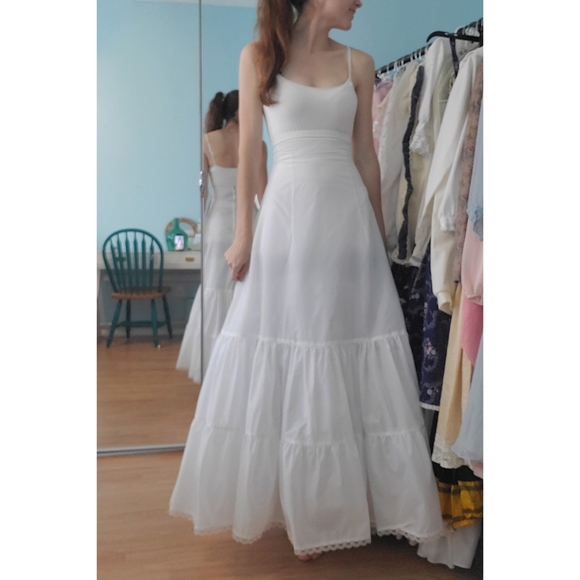 Vintage Other - *Fluffy Skirt Slip Petty Coat Crinoline Dress Slip